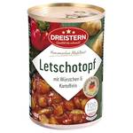 Dreistern ‎Letschotopf mit Kartoffeln und Würstchenscheiben