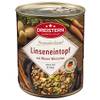 DREISTERN Linseneintopf mit Wiener Würstchen