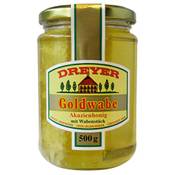 Dreyer Goldwabe Akazienhonig mit Wabenstück Vergleich