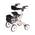Drive Medical Rollator mit Luftbereifung