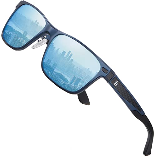 DUCO Damen Sonnenbrille Polarisiert - Übergroße Modebrille Mit 100% UV-Schutz