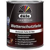 Düfa Wetterschutzfarbe weiß Vergleich