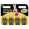 Duracell SIMPLY AA, 8er Pack