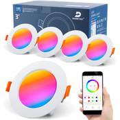 Dusktec ‎Einbaustrahler LED RGB Vergleich