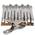 Dwe Handtuchclip Edelstahl