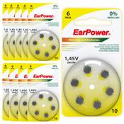 Earpower Hörgerätebatterien Vergleich
