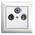 EBROM's BJ Sets WISI Triax FS 302 F Antennendose