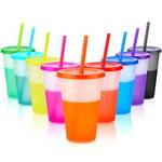Echify Trinkbecher mit Strohhalm