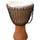 Echte afrikanische Djembe-Tromme
