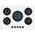 Electrolux Gaskochfeld Gas on Glass
