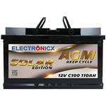 Electronicx AGM-Solar-110AH