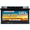 Electronicx Autobatterie 100Ah Solar Edition
