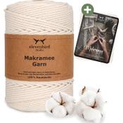 Elevenbird Studio Makramee Garn Natur Vergleich