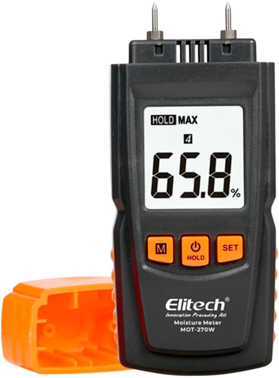 Profi Messgerät für Holztemperatur und - Feuchtigkeit MD 7820 - Holzfeuchtemessgerät im Angebot