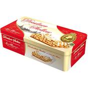 Emil Reimann Original Dresdner Stollen in Metalldose Vergleich