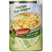 Erasco Feurige Thai-Suppe Vergleich
