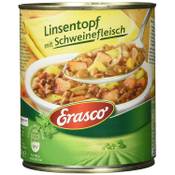 Erasco Linsentopf mit Schweinefleisch Vergleich