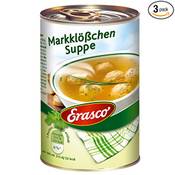 Erasco Markklößchen-Suppe Vergleich