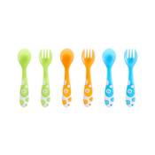 Munchkin 6er-Pack Gabel Löffel 01145403 