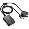 Esynic Tragbarer VGA-auf-HDMI-Adapter