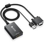 Esynic Tragbarer VGA-auf-HDMI-Adapter