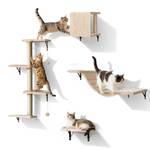 Eukue Katzen Kletterwand