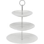 Excellent Houseware 3-stöckiger Keramik-Kuchenständer