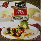 Exotic Food Reispapier