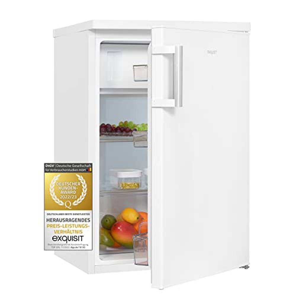 Comfee' RCD50DK2RT(E) Kleiner Kühlschrank, 47 Liter, Retro-Design, Mini