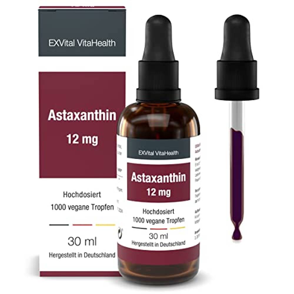Astaxanthin 12 mg Test & Vergleich » Top 19 im Juli 2023