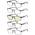 Eyecedar Amcedar 5 stuks Lesebrille Herren