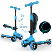 Fascol Kinderroller mit 3 Rädern Vergleich