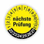 Prüfplakette