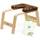 Feetup Yoga-Kopfstandhocker Leopard
