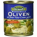 Feinkost Dittmann Manzanilla Oliven mit feiner Käse-Creme gefüllt