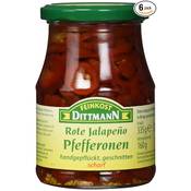 Feinkost Dittmann Rote Jalapeño-Peperoni Vergleich