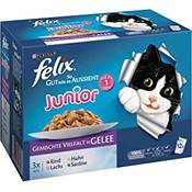 Felix Katzenfutter Junior gemischte Vielfalt