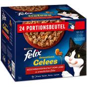 Purina Felix Sensations Gelees Vergleich