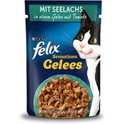Felix Sensations Gelees Seelachs & Tomate