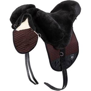 Selle En Peau De Mouton Engel Reitsport R2 - Sans Arbre - Pour Équitation Proche Du Cheval - 4 Coloris
