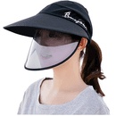 FEOYA Gesichtsschutzschirm Visier Gesichtsschutzschild UV Sonnenhut Augenschutz