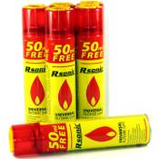 Feuerzeuggas 6x300ml Feuerzeugnachfüllgas Vergleich