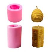 Fewo 3D-Bienenstock-Silikonform