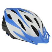 FISCHER Erwachsene Fahrradhelm weiß-blau Vergleich