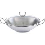 Fissler Edelstahl-Wok Kunming