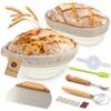 Fivava Brot Gärkorb Set