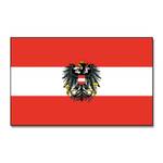 Flaggenking Österreich-Flagge