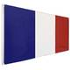 Flagscout Frankreich-Flagge Vergleich