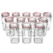 Flaschenbauer 12 Drahtbügelgläser