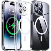 Flyzoo magnetisch Hybrid Clear Hülle für iPhone 14 Pro